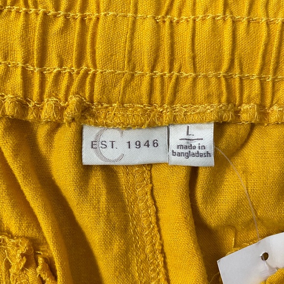NWT Yellow Flowy Shorts - Picture 3 of 5
